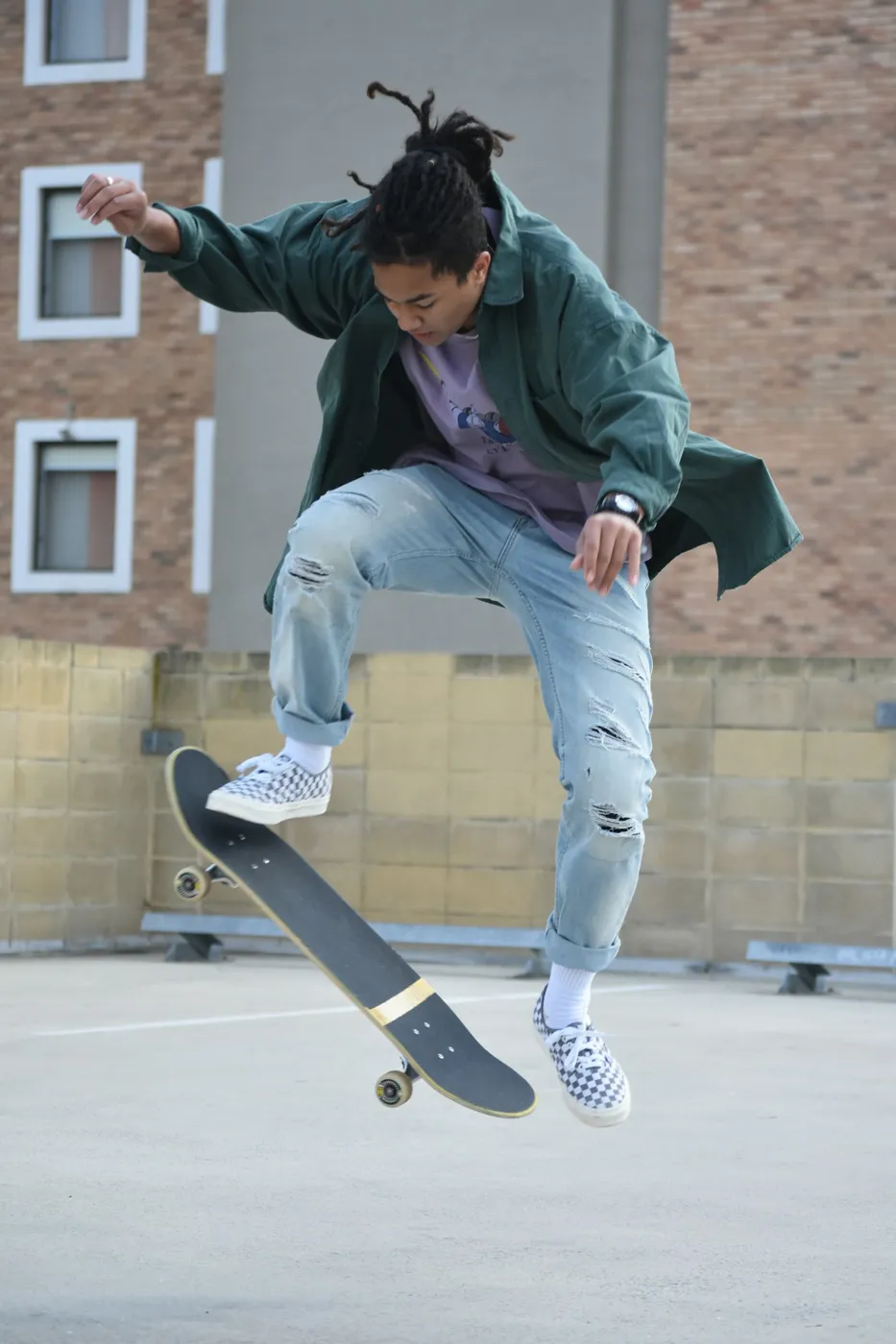 Youth Club capsule worn on the street